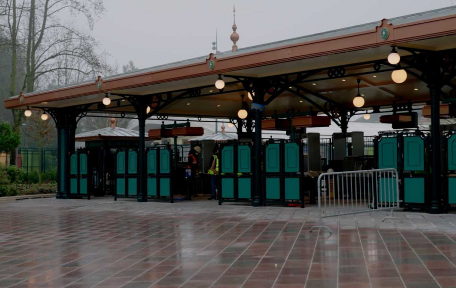 Optimalisatie van de aankomstervaring van de gasten op de Disney Parks Esplanade