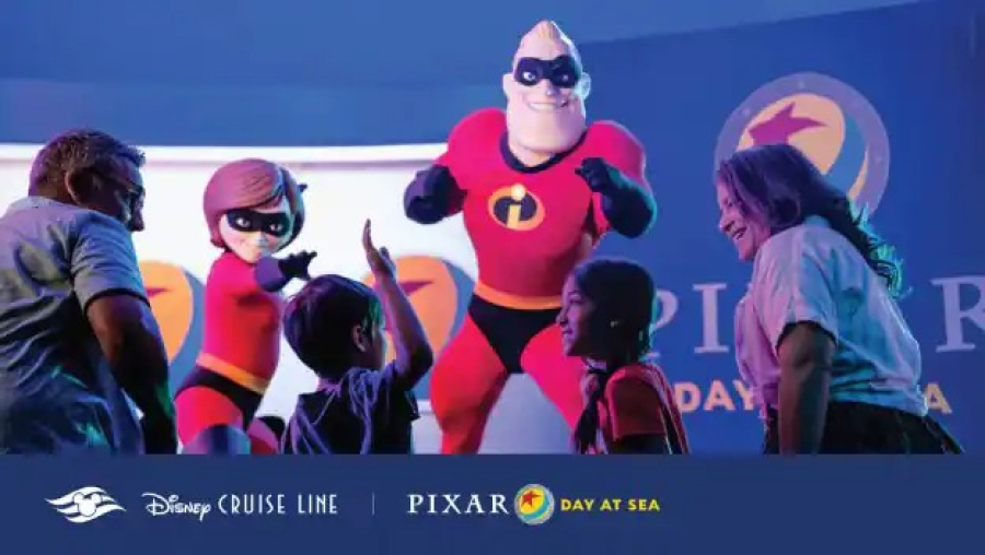 &#039;Ongelooflijk&#039; entertainment met Pixar Day at Sea op Disney Cruiseline