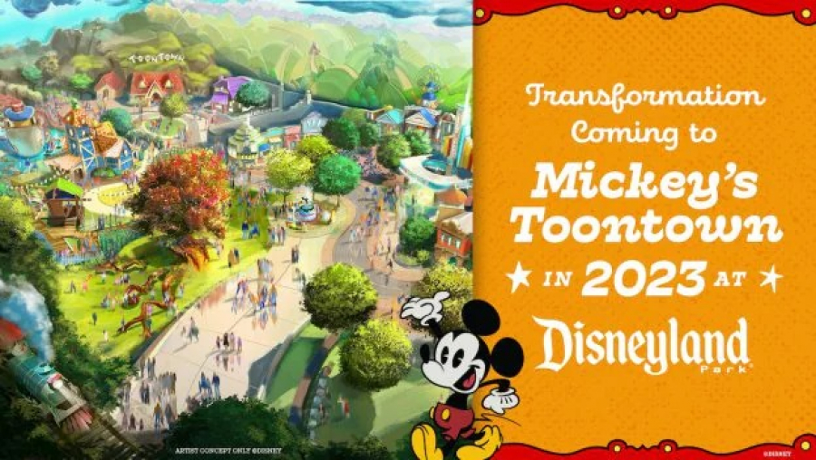 Mickey&#039;s Toontown in Disneyland Park (VS) wordt in 2023 opnieuw vormgegeven met nieuwe ervaringen