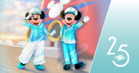 Disney Cruise Line wordt 25 jaar en kondigt speciale afvaarten aan voor de zomer van 2023