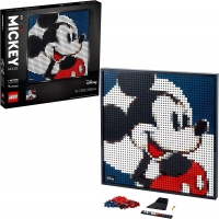 Lego: Art Disney’s Mickey Mouse Poster, Wanddecoratie