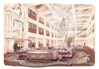 Een koninklijke transformatie voor het Disneyland Hotel in 2024
